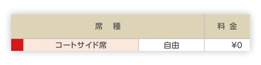 福岡第一高校席種